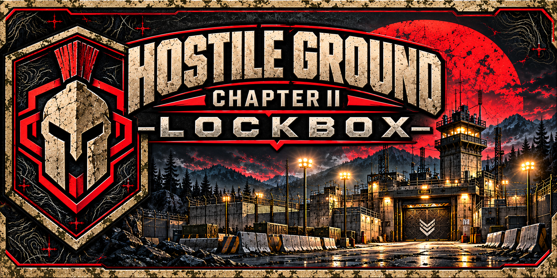 Hostile Ground Chapter II LOCKBOX official event banner